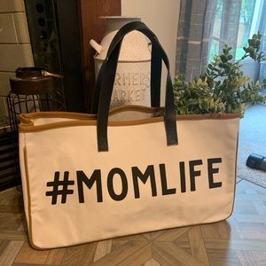 #MOMLIFE Canvas Tote 👜